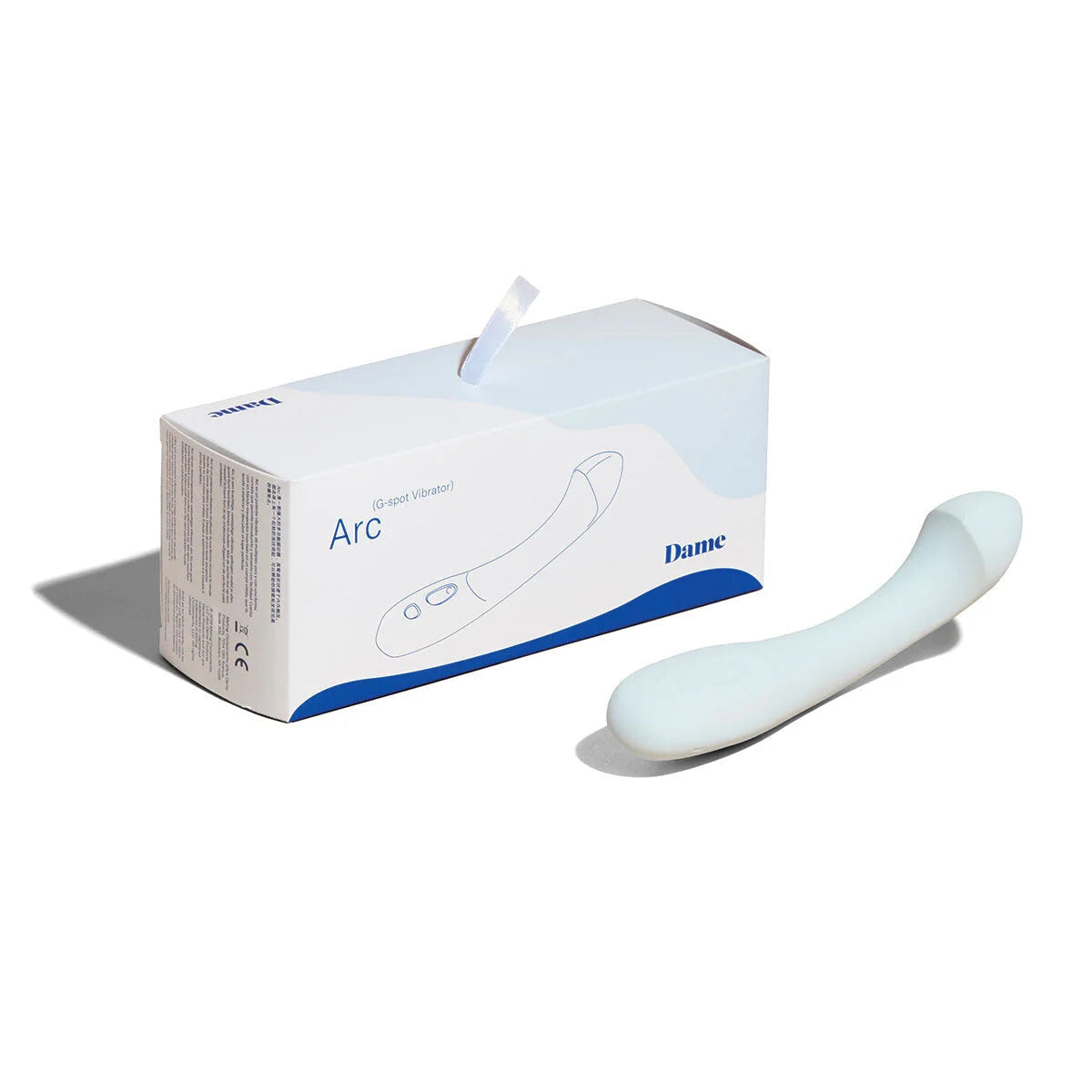 Dame Arc G-spot Vibrator Ice Blue  Intimates Adult Boutique