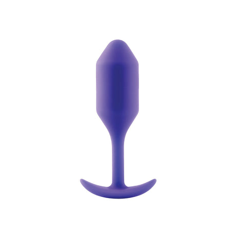 Medium Purple B-Vibe Snug Plug 2: Anal Toys for All Preferences Intimates Adult Boutique