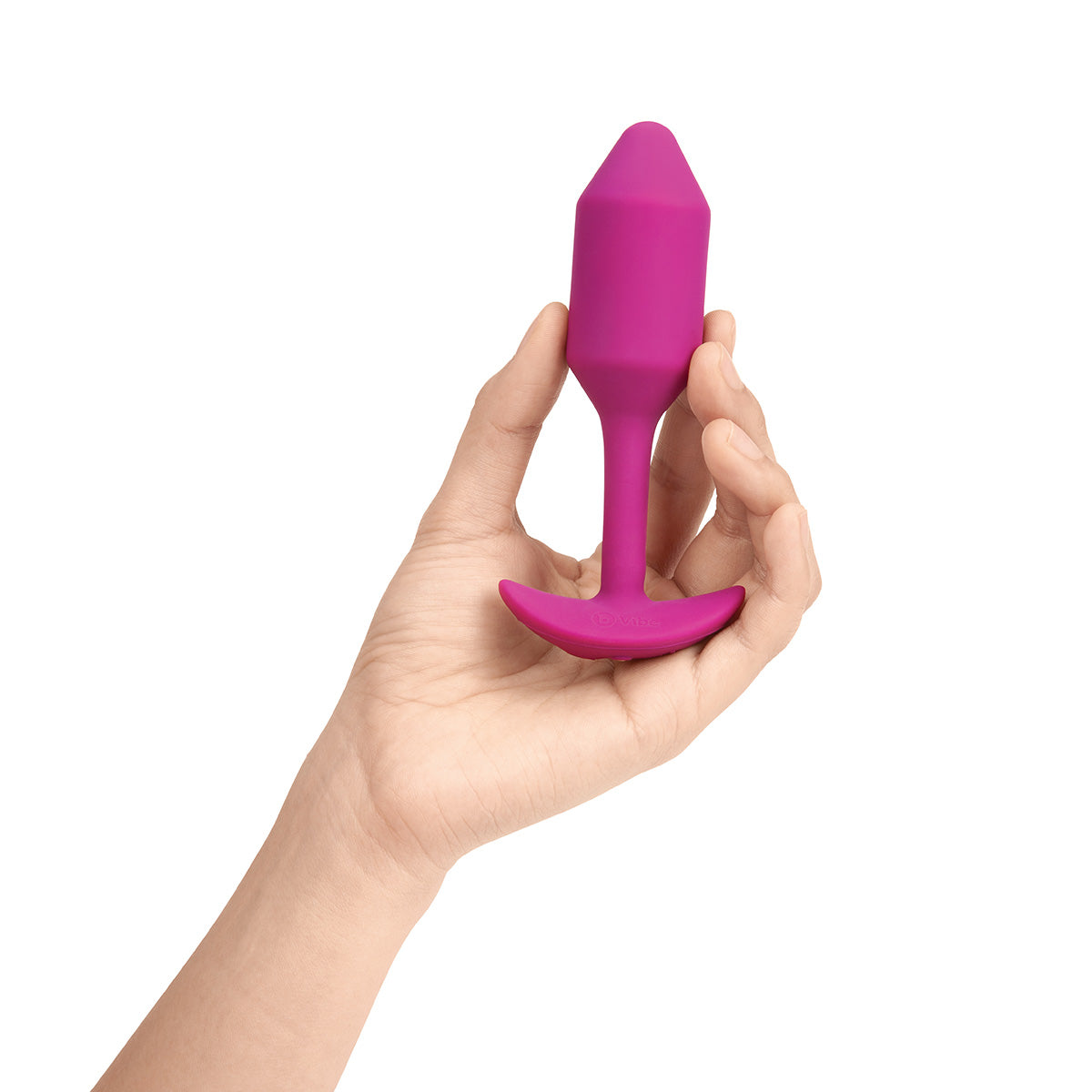 B-Vibe Vibrating Snug Plug 2 (M) - Rose Intimates Adult Boutique