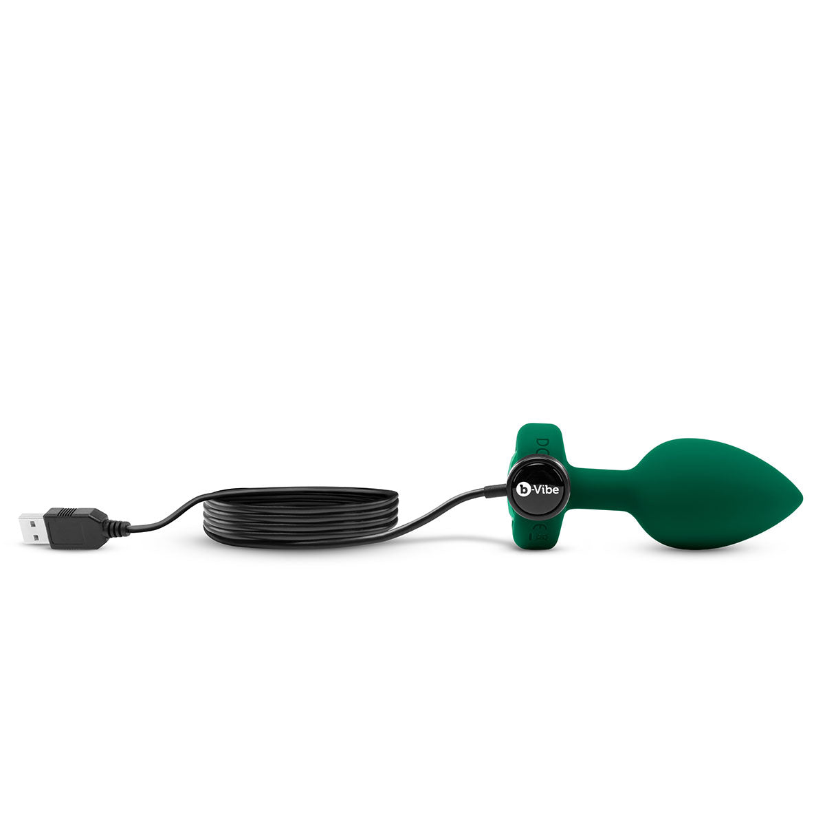 Shop B-Vibe Vibrating Jewel Plug - Emerald | Anal Toys Intimates Adult Boutique
