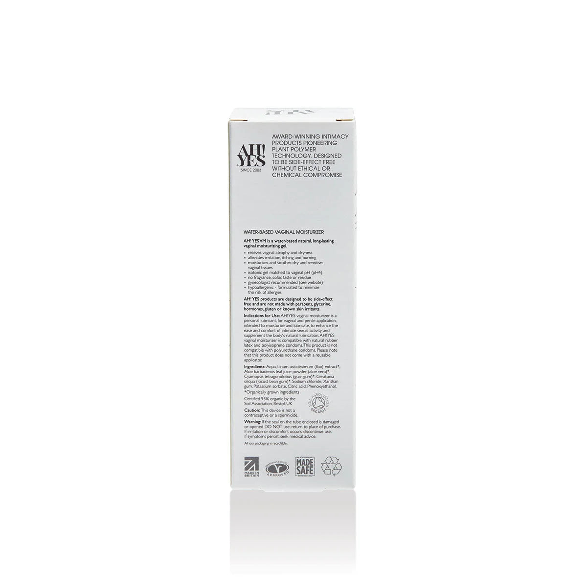 Ah! YES VM Vaginal Moisturizer 3.4oz - Lubricants | Shop Now Intimates Adult Boutique