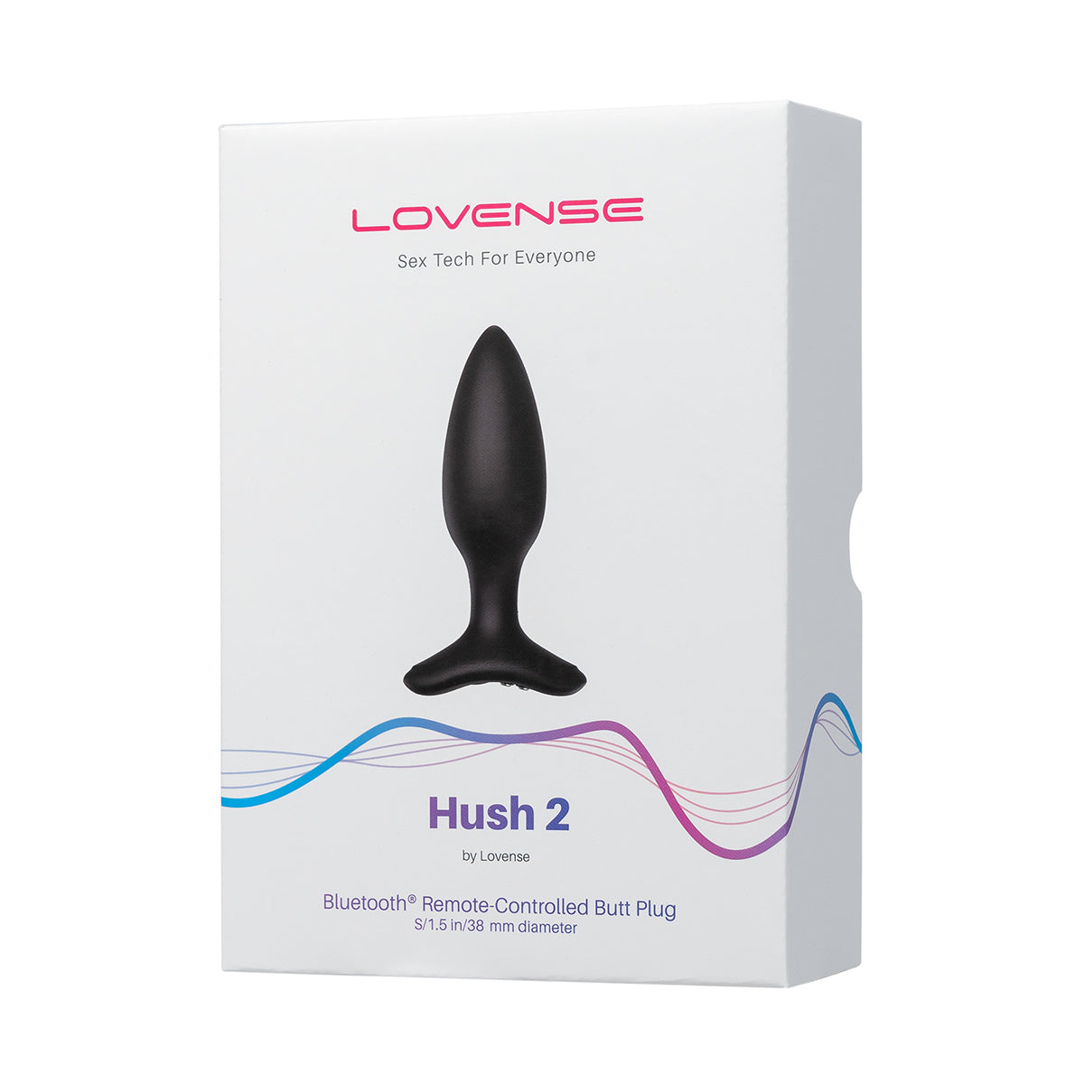 Anal Toy: Lovense Hush 2 - Small Vibrating Butt Plug Intimates Adult Boutique