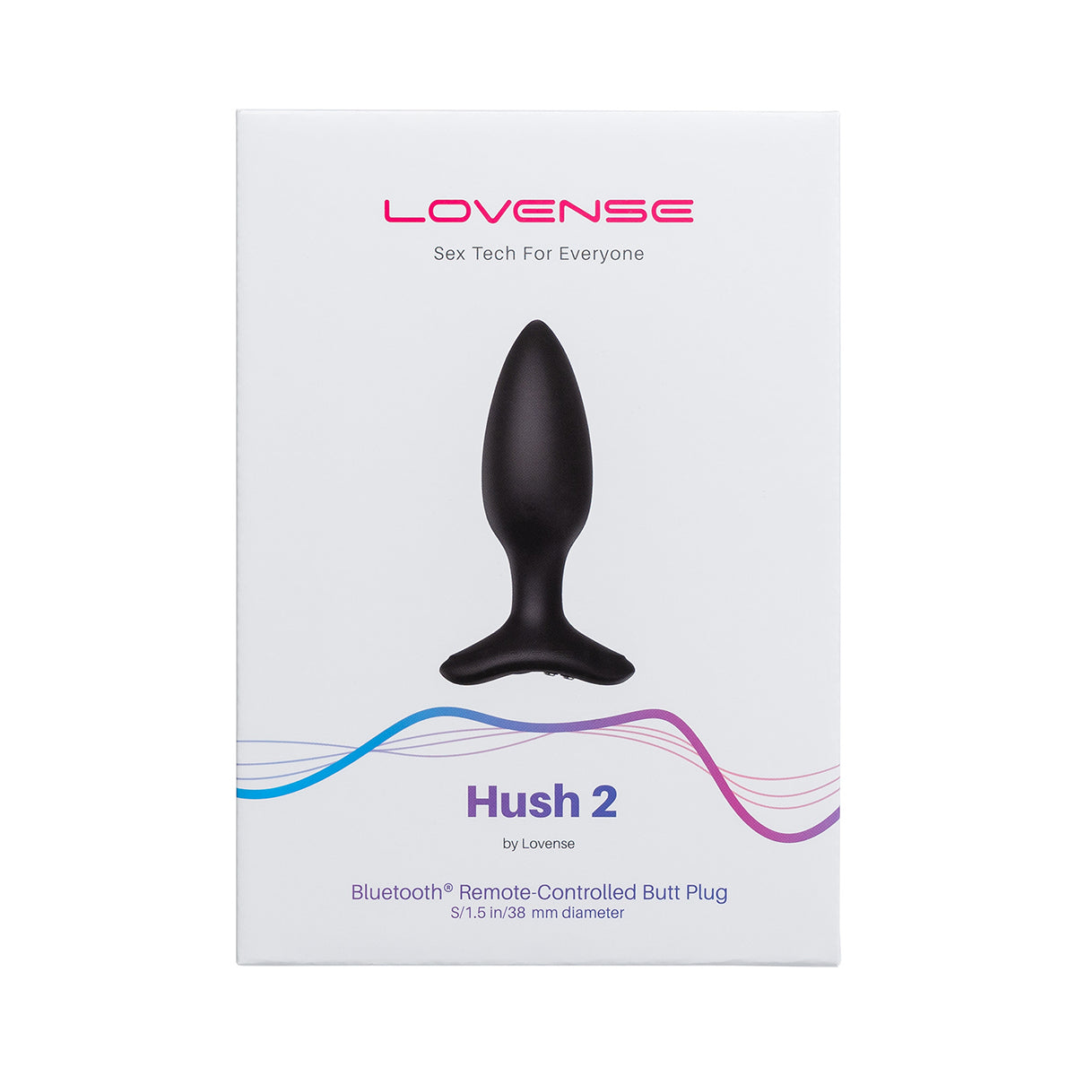 Anal Toy: Lovense Hush 2 - Small Vibrating Butt Plug Intimates Adult Boutique