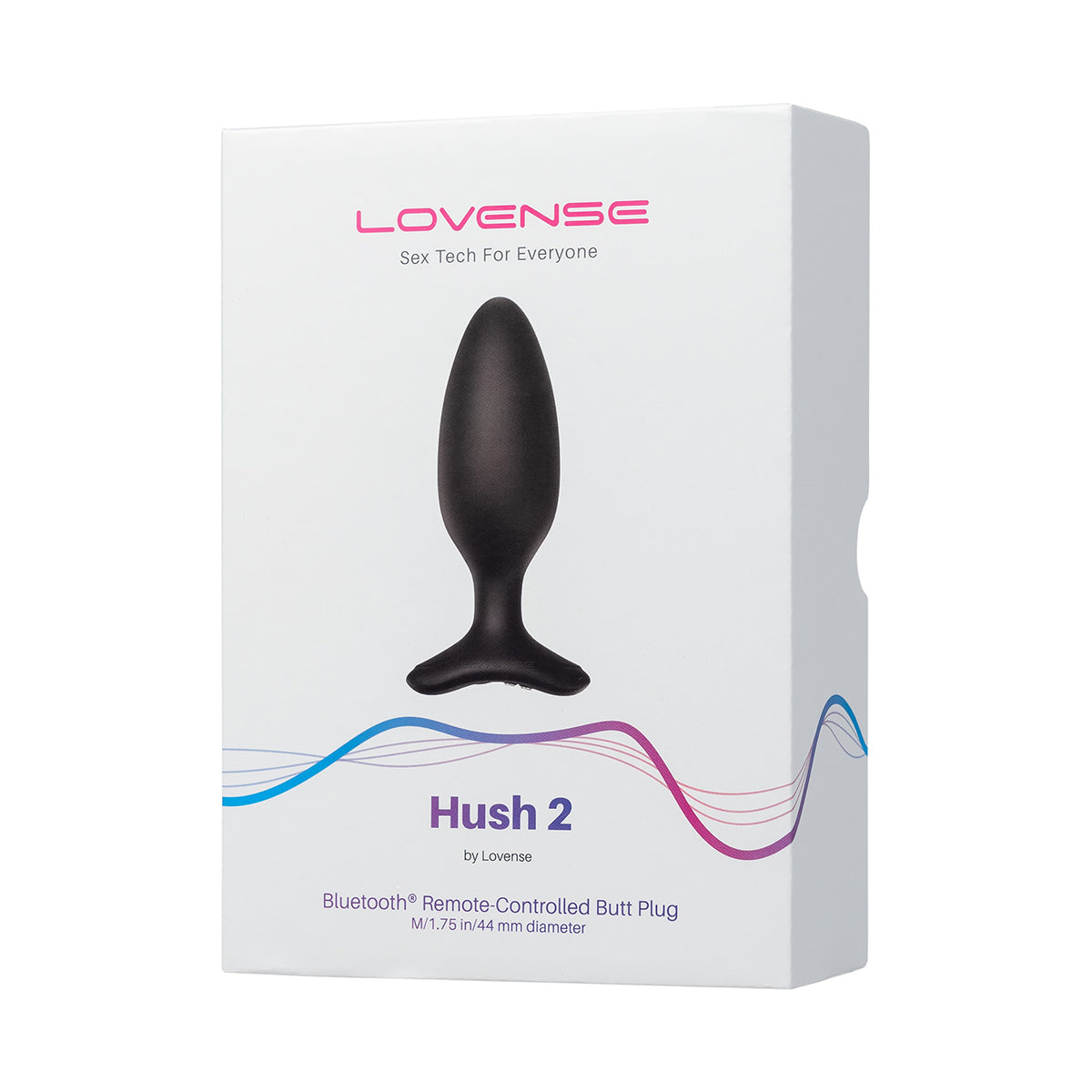 Medium Lovense Hush 2 Remote Anal Vibrator Butt Plug | Buy Now Intimates Adult Boutique
