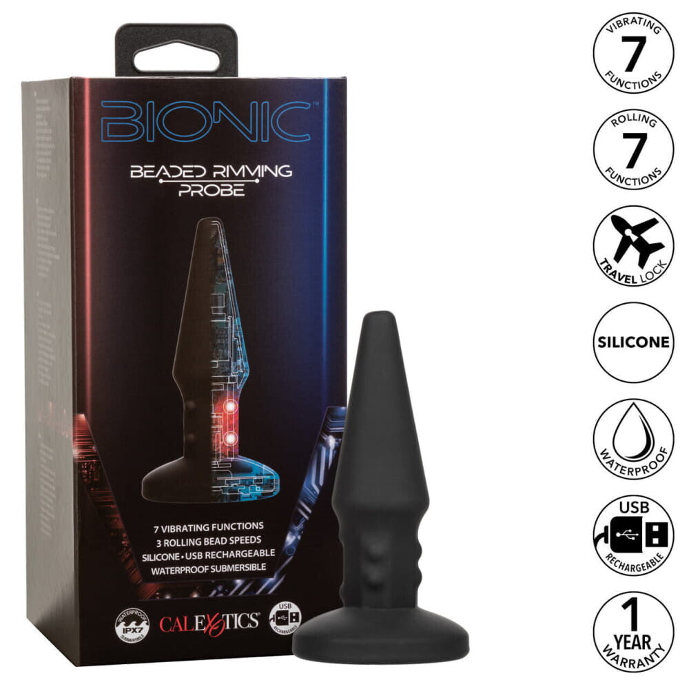 Bionic Beaded Rimming Probe | Anal Toys Intimates Adult Boutique