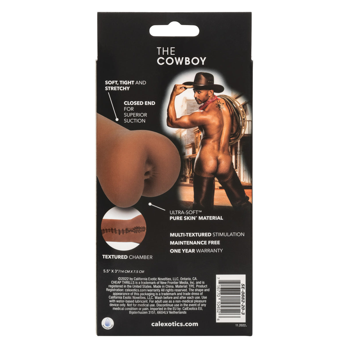 Cowboy Sextoy Ass Stroker  Intimates Adult Boutique