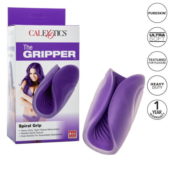 The Gripper Spiral Grip Purple Intimates Adult Boutique