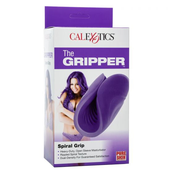 The Gripper Spiral Grip Purple Intimates Adult Boutique