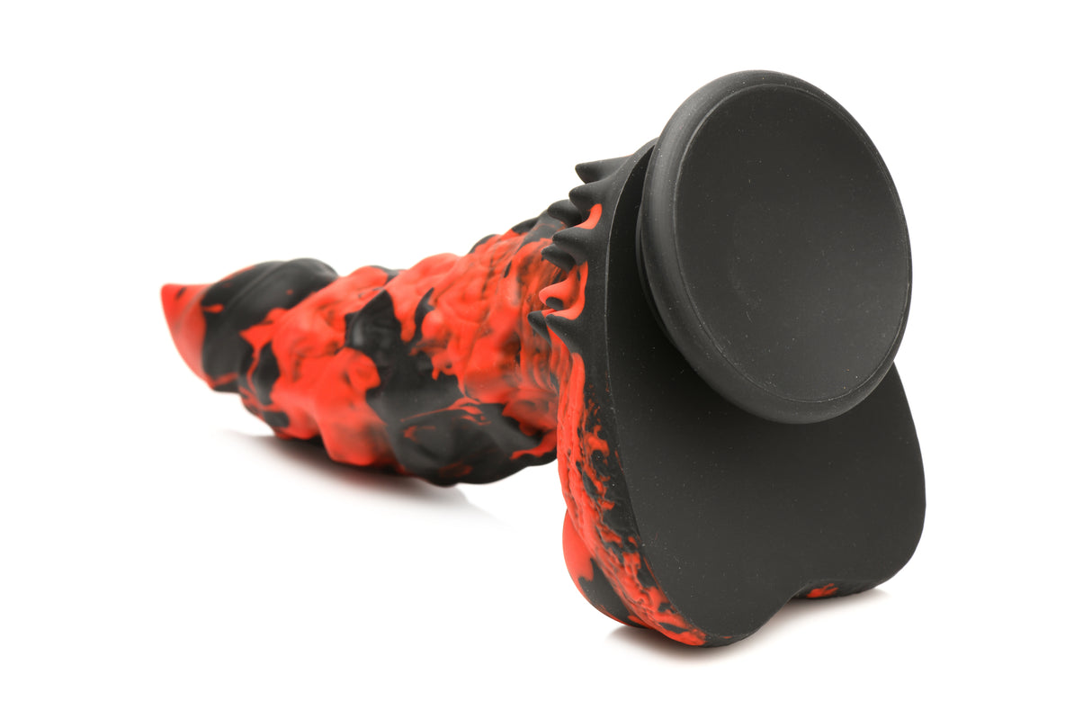 Creature Cocks Fire Demon Monster Silicone Dildo - Dildos Intimates Adult Boutique