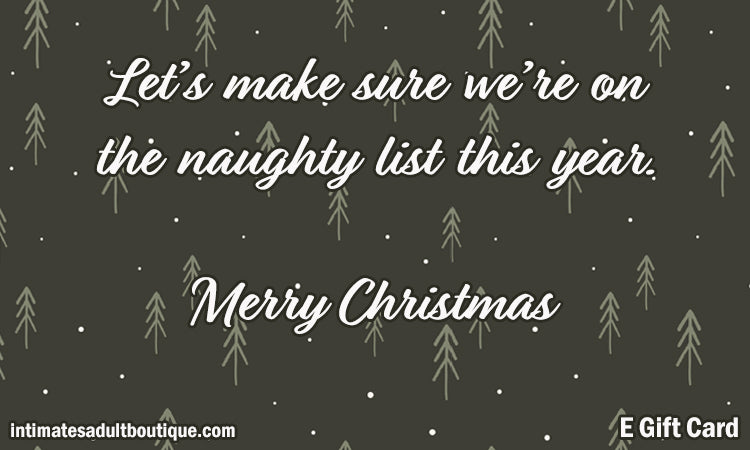 Sex Shop Gift Card - Intimates Adult Boutique Intimates Adult Boutique