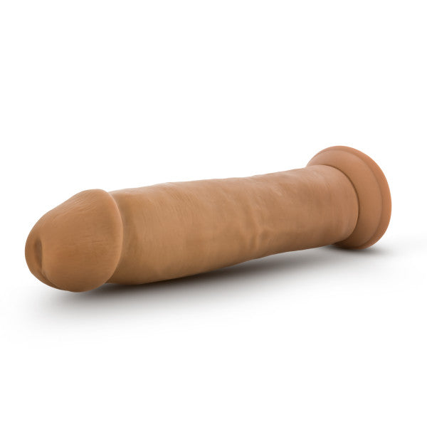 Dr Skin Silicone Dr Henry 9in Dildo Mocha Intimates Adult Boutique