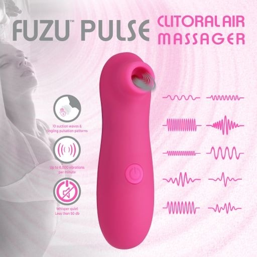 Clitoral Air Massager Pink: Adult Sextoy for Women Intimates Adult Boutique