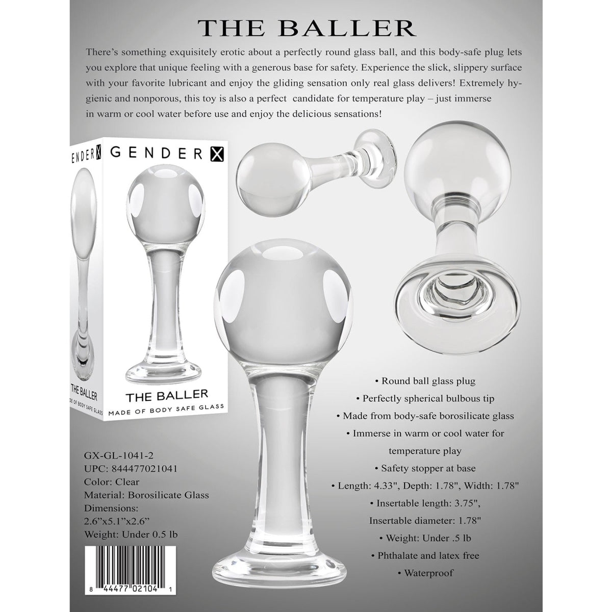 Gender X The Baller Intimates Adult Boutique