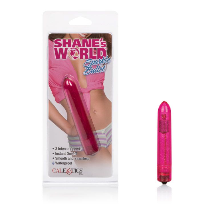 Shanes World Sparkle Bullet Pink Intimates Adult Boutique