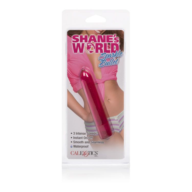Shanes World Sparkle Bullet Pink Intimates Adult Boutique