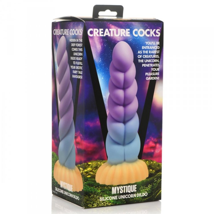 Creature Cocks Mystique Unicorn Silicone Dildo  Intimates Adult Boutique