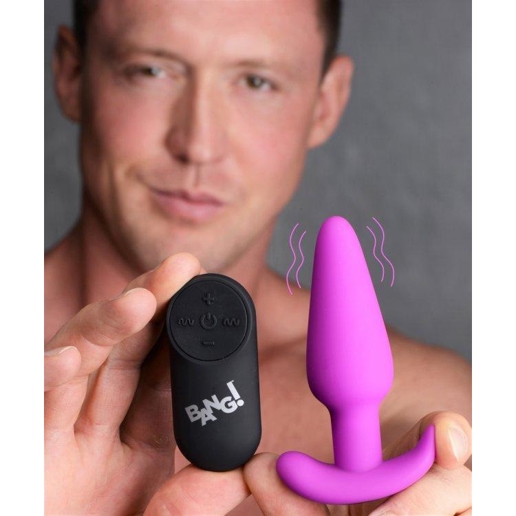 21x Vibrating Silicone Butt Plug | Remote Anal Vibrator Intimates Adult Boutique