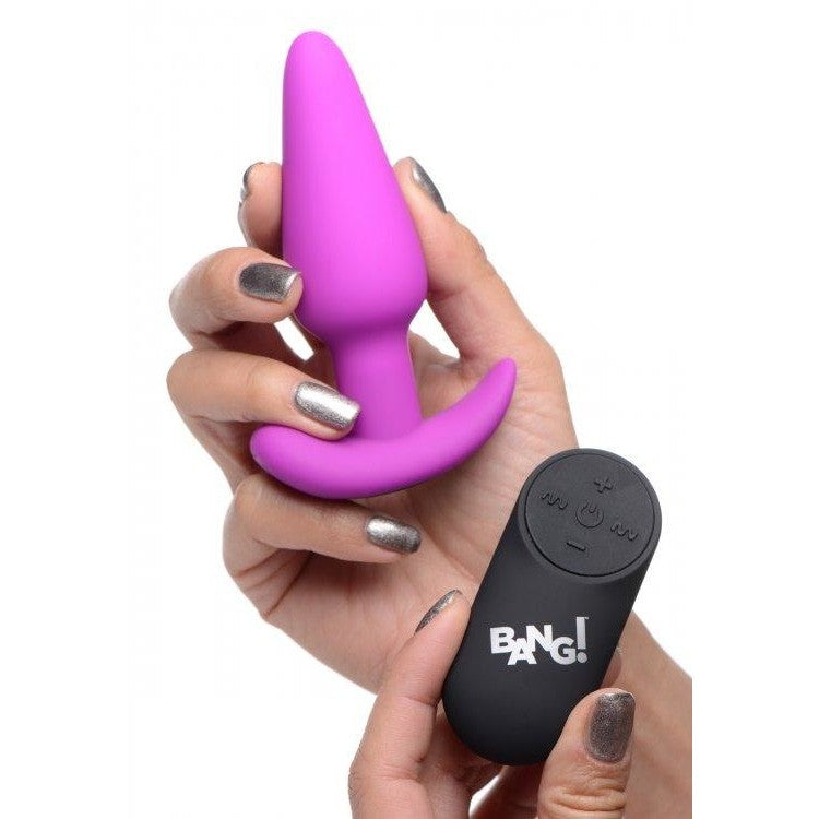 21x Vibrating Silicone Butt Plug | Remote Anal Vibrator Intimates Adult Boutique