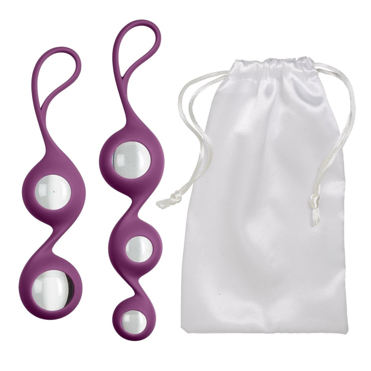 Cloud 9 Health & Wellness Borosilicate Kegel Training Set - Plum Intimates Adult Boutique