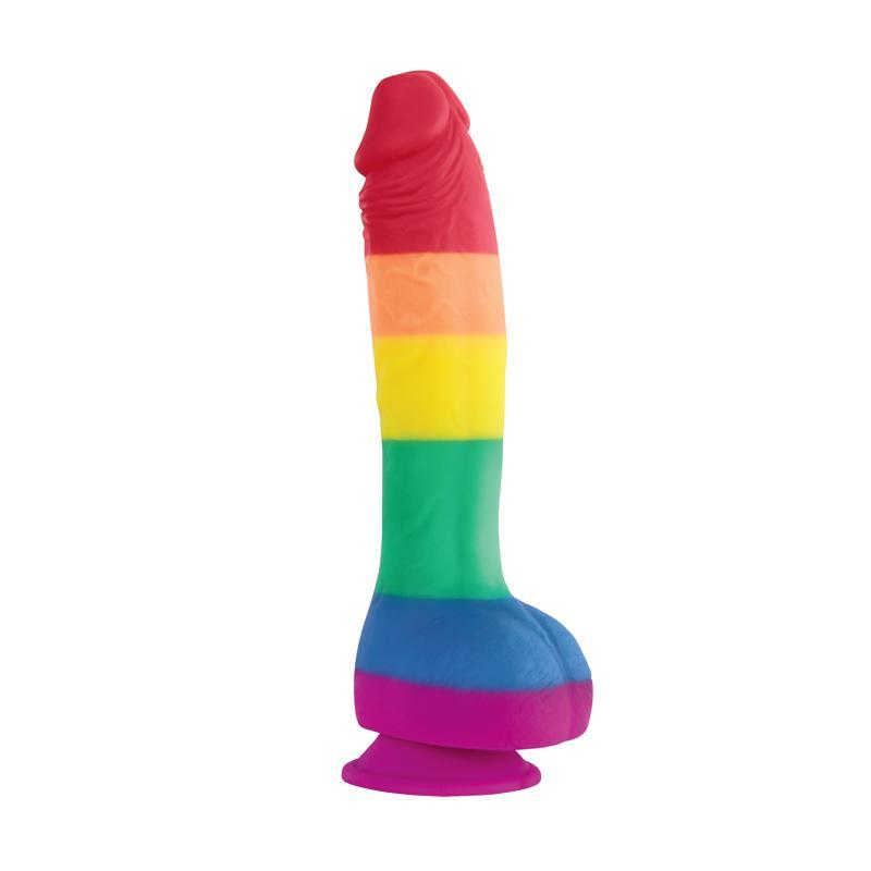 Rainbow Pride Edition Silicone Dildo  Intimates Adult Boutique