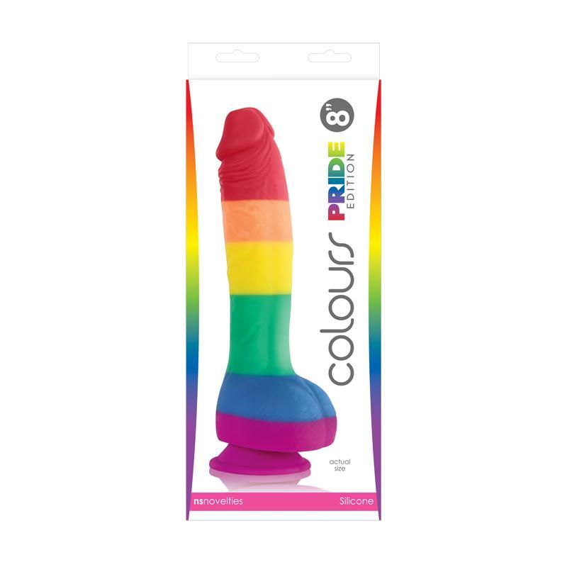 Rainbow Pride Edition Silicone Dildo  Intimates Adult Boutique