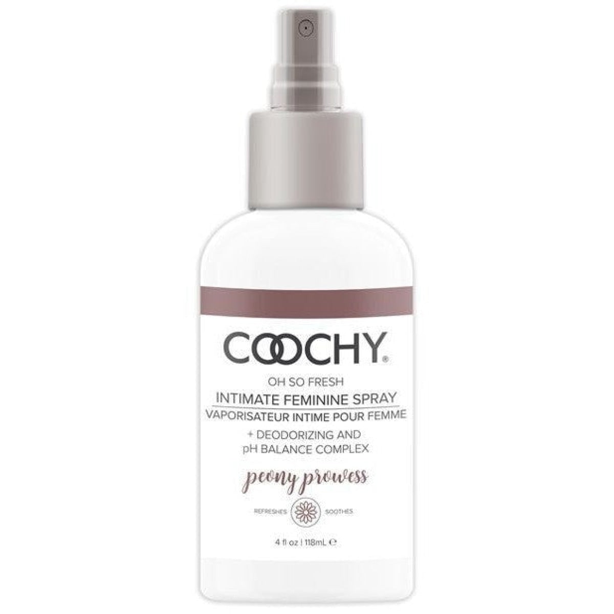 Coochy Intimate Feminine Spray Peony Prowess 4 Oz  Intimates Adult Boutique