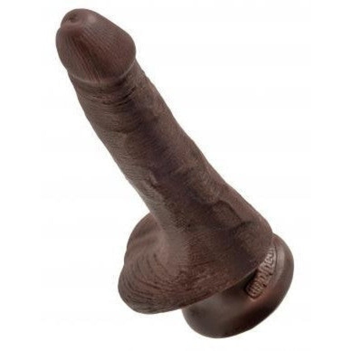 King Cock 6 In Cock W-balls Brown Intimates Adult Boutique