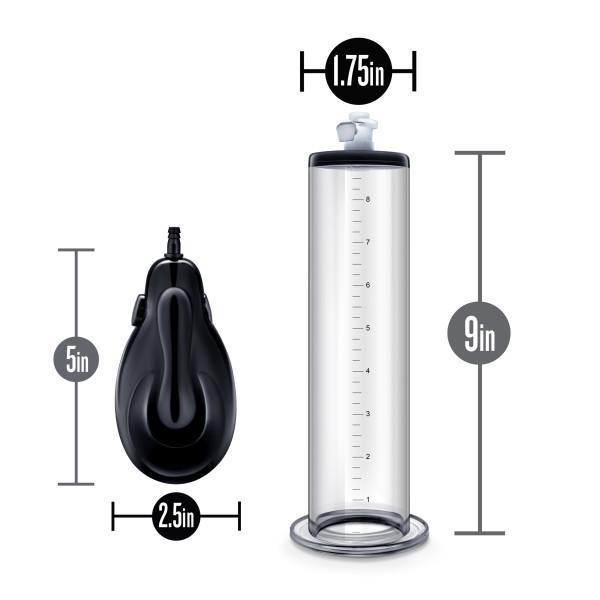 Performance Vx9 Auto Penis Pump Clear Intimates Adult Boutique
