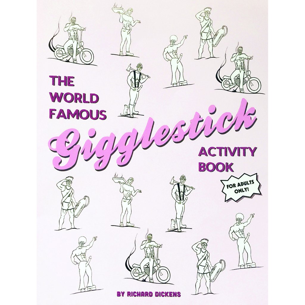 World Famous Giggle Stick Coloring Book Intimates Adult Boutique