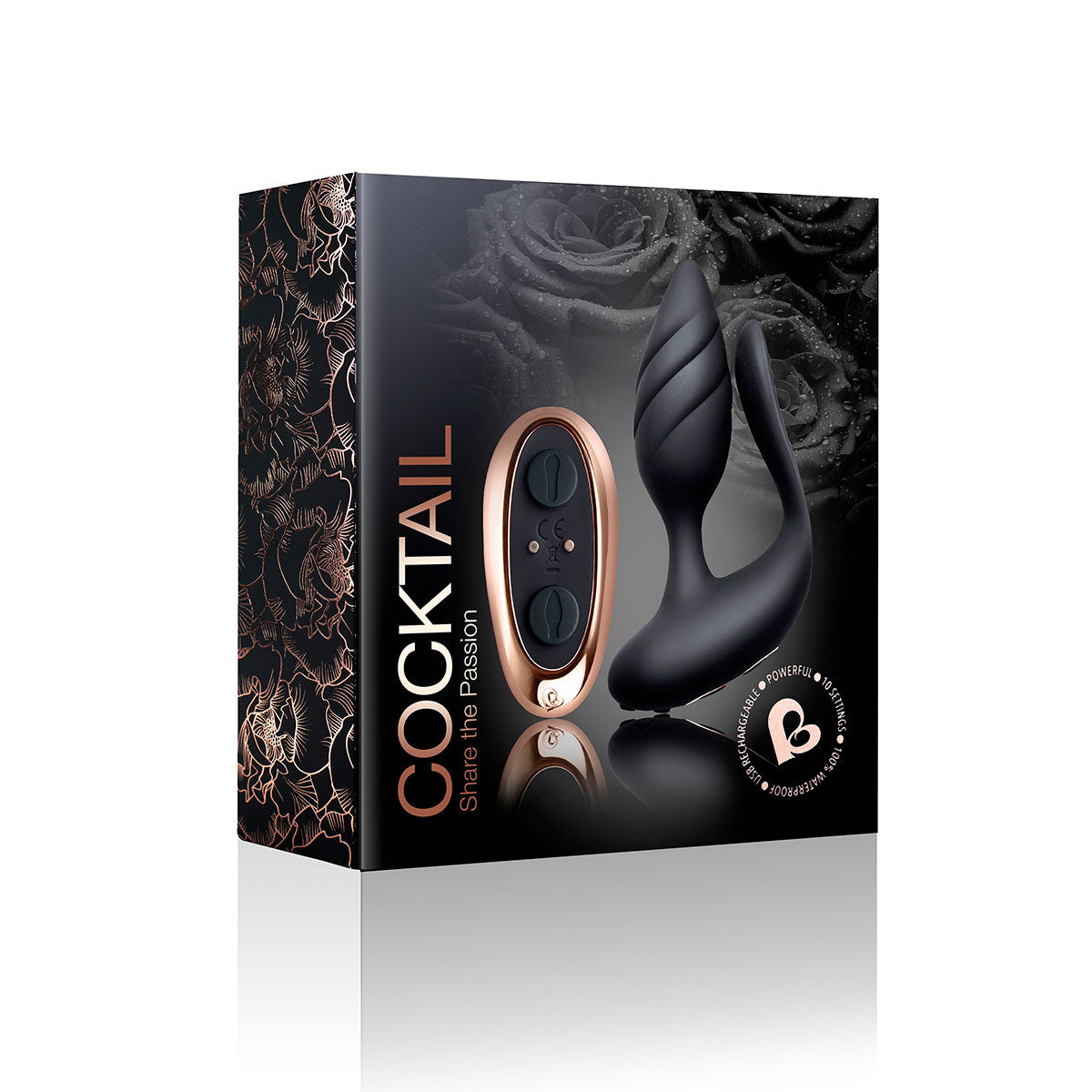 Rocks Off Cocktail - Black Intimates Adult Boutique