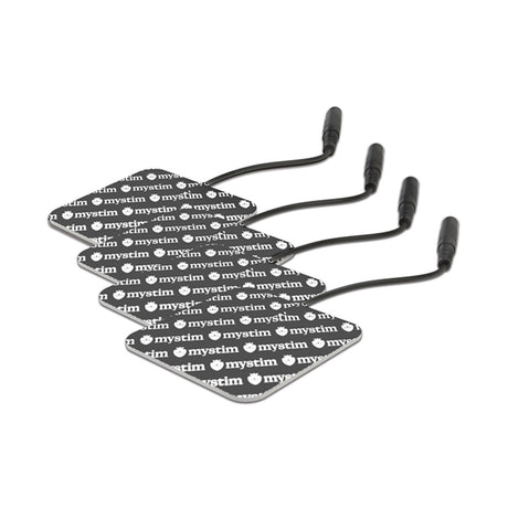 Mystim Electrodes 4pk, Square Intimates Adult Boutique