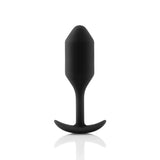 Medium Black Anal Toy: B-Vibe Snug Plug 2 - Neutral Title Intimates Adult Boutique
