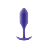 Medium Purple B-Vibe Snug Plug 2: Anal Toys for All Preferences Intimates Adult Boutique