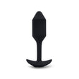 B-Vibe Vibrating Snug Plug 2 (M) - Black | Anal Toys Intimates Adult Boutique