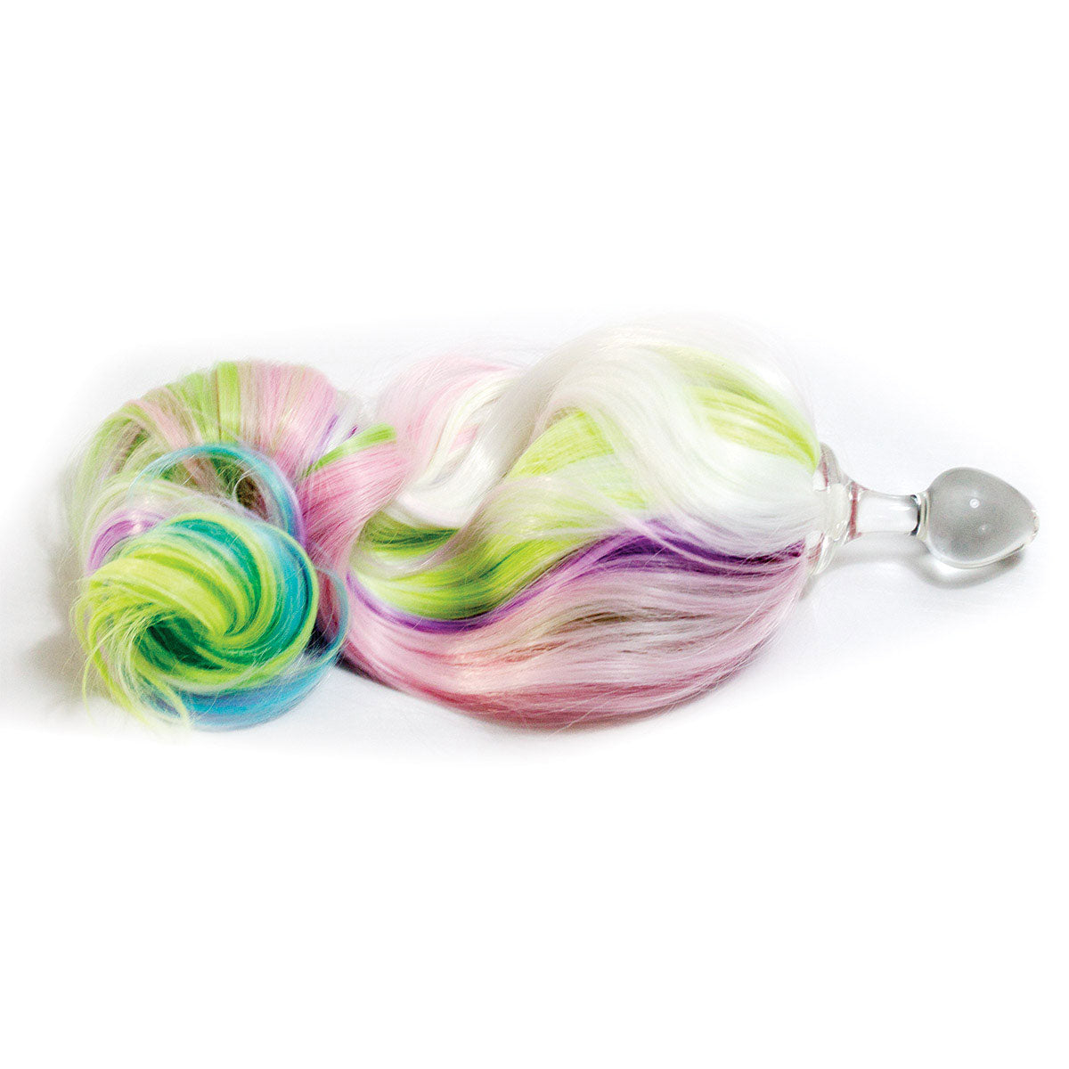 Crystal Delights My Lil Pony Tail - Rainbow  Intimates Adult Boutique