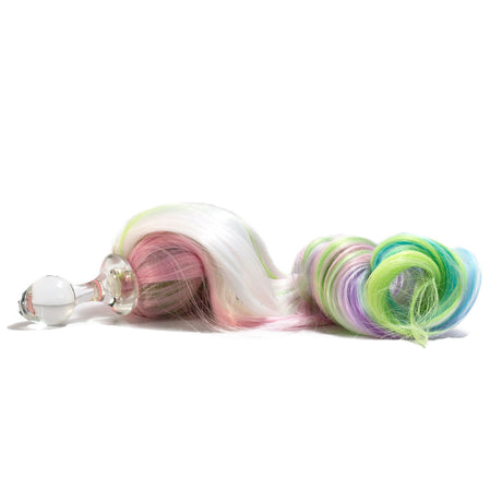Crystal Delights My Lil Pony Tail - Rainbow  Intimates Adult Boutique