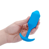 B-Vibe Vibrating Snug Plug 3 (L) - Blue | Anal Toys Intimates Adult Boutique
