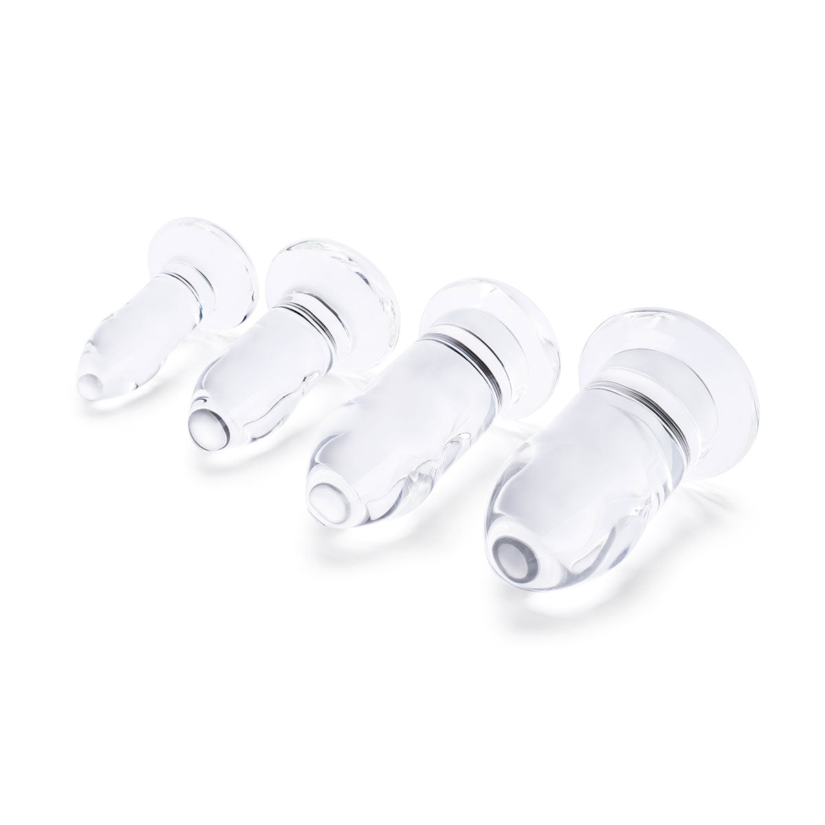 B-Vibe Glass Anal Dilators Set Intimates Adult Boutique