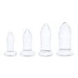 B-Vibe Glass Anal Dilators Set Intimates Adult Boutique