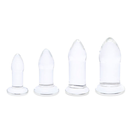 B-Vibe Glass Anal Dilators Set Intimates Adult Boutique