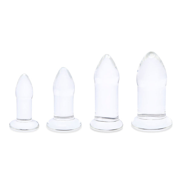 B-Vibe Glass Anal Dilators Set Intimates Adult Boutique