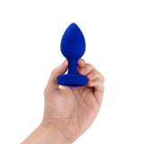 Blue Sapphire B-Vibe Vibrating Jewel Plug in L-XL Size | Anal Toys  Intimates Adult Boutique