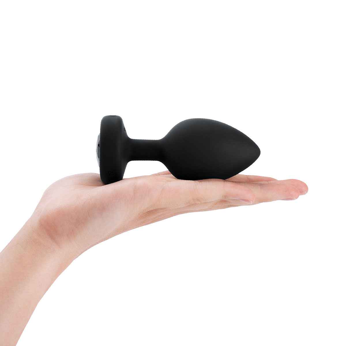 B-Vibe Vibrating Jewel Plug 2XL - Black Intimates Adult Boutique