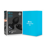 B-Vibe Vibrating Jewel Plug 2XL - Black Intimates Adult Boutique