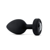 B-Vibe Vibrating Jewel Plug 2XL - Black Intimates Adult Boutique