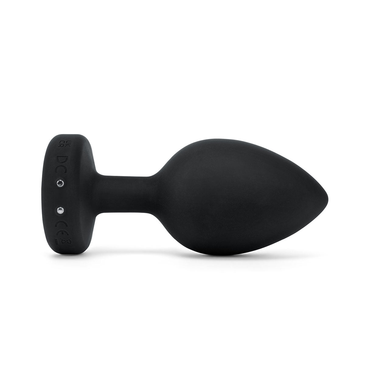 B-Vibe Vibrating Jewel Plug 2XL - Black Intimates Adult Boutique