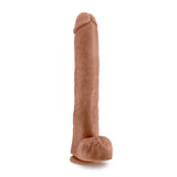 Au Naturel Daddy 14in Mocha Dildo With Suction Cup  Intimates Adult Boutique
