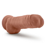 Au Naturel Big Boy 10" Dildo With Suction Cup Mocha  Intimates Adult Boutique
