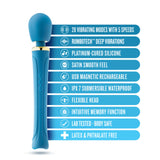 Blush Vibrator Dianna Teal: Sextoys for Women Intimates Adult Boutique