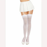 Sheer Thigh High White O/s Intimates Adult Boutique